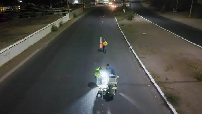 Informa Ayuntamiento de Guaymas avances generales de obra